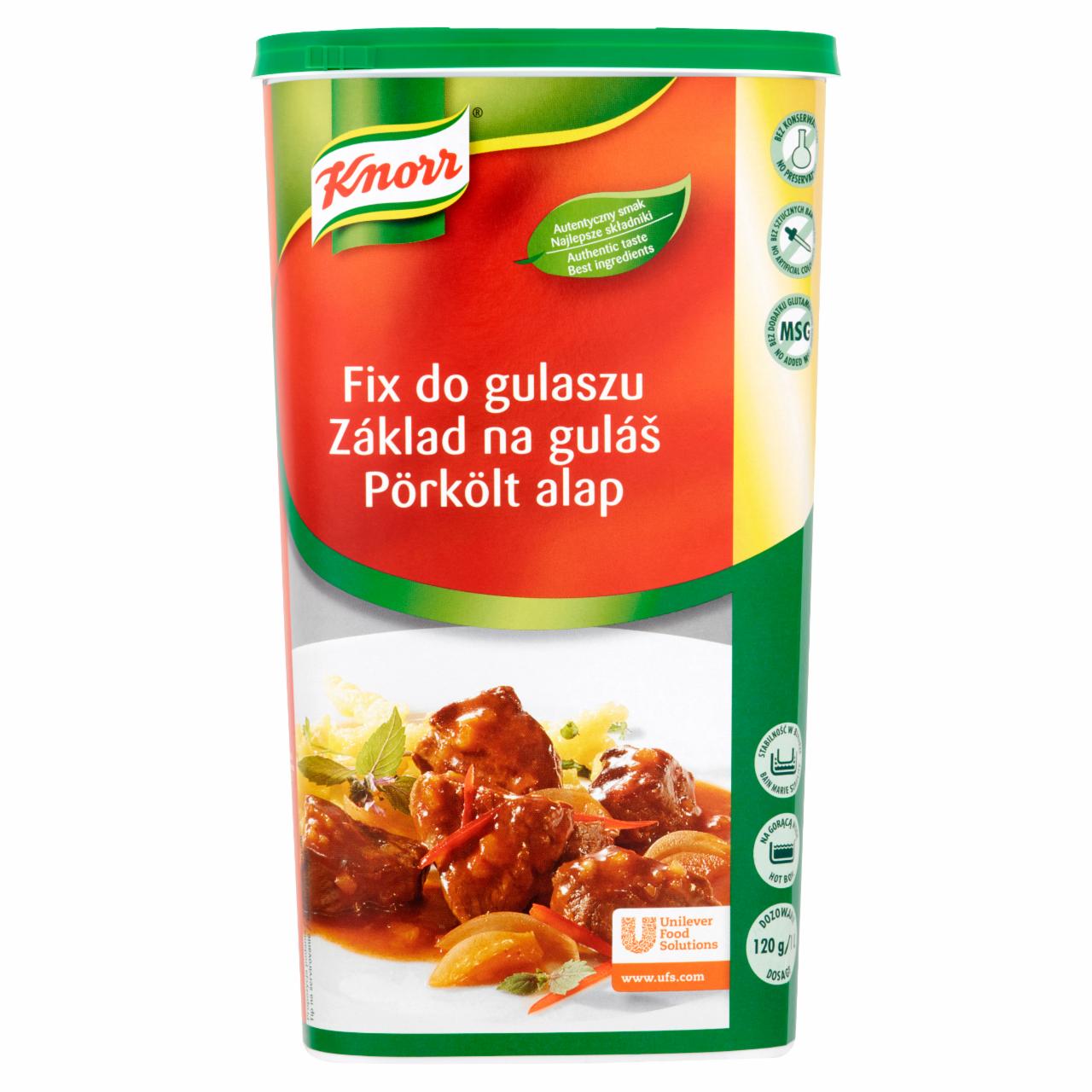 Zdjęcia - Knorr Fix do gulaszu 1,1 kg