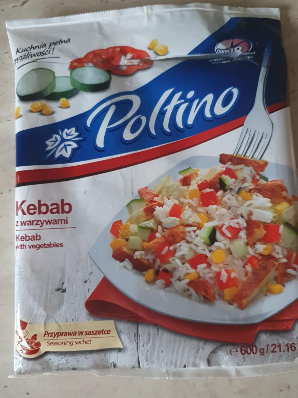 Zdjęcia - Kebab z warzywami Poltino