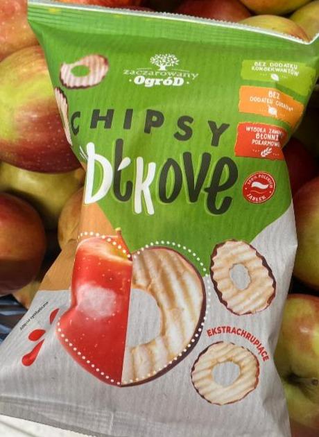 Zdjęcia - Chipsy z suszonych jabłek Zaczarowany ogród