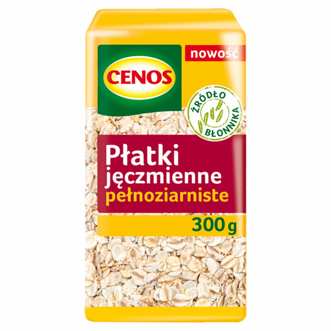 Zdjęcia - Cenos Płatki jęczmienne pełnoziarniste 300 g