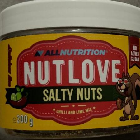 Zdjęcia - nutlove salty nuts chilli and lime Allnutrition