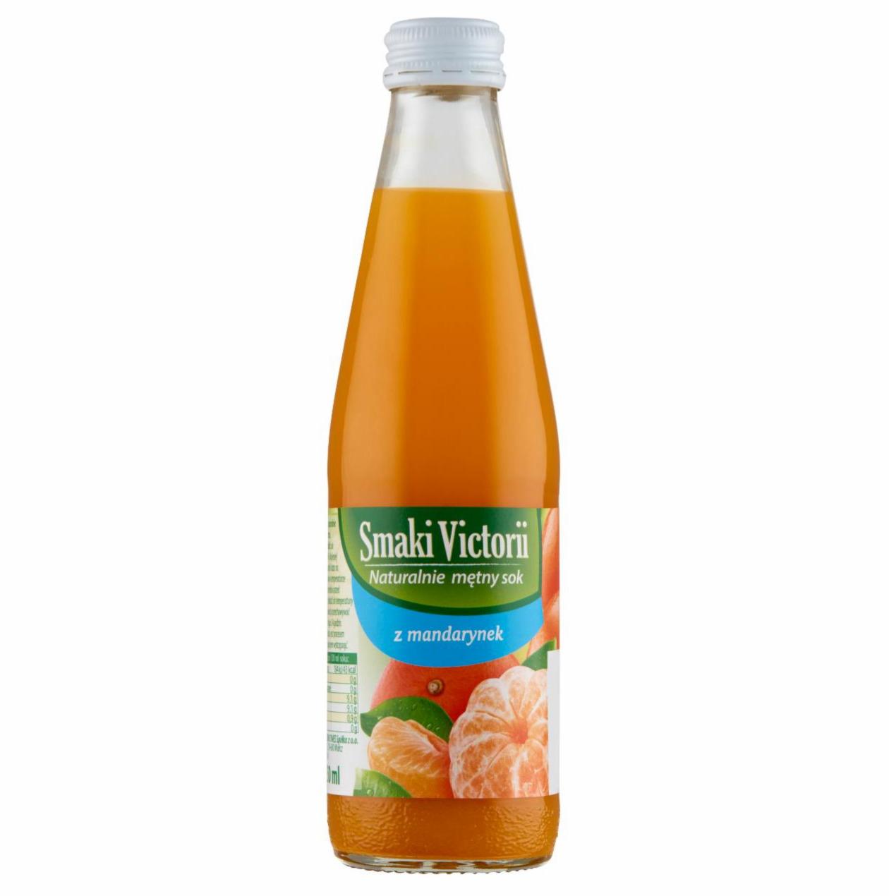 Zdjęcia - Smaki Victorii Naturalnie mętny sok z mandarynek 250 ml