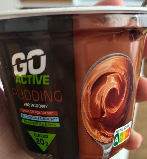 Zdjęcia - Pudding proteinowy czekoladowy Go Active