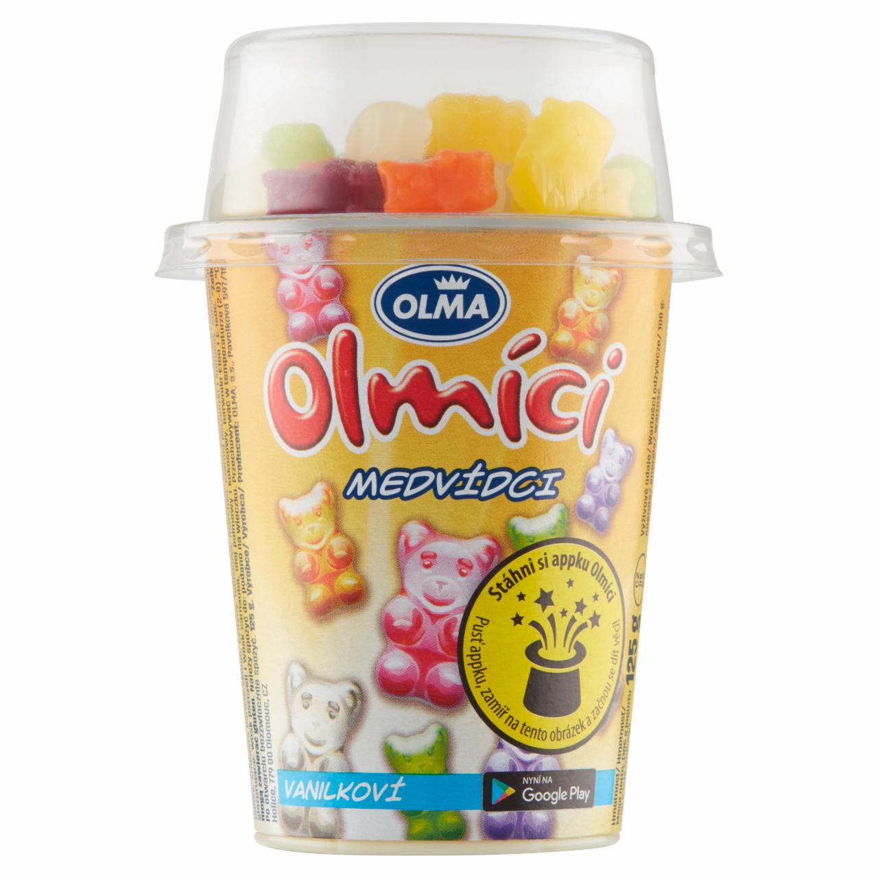 Zdjęcia - Olma Olmici Jogurt waniliowy z żelkami 125 g