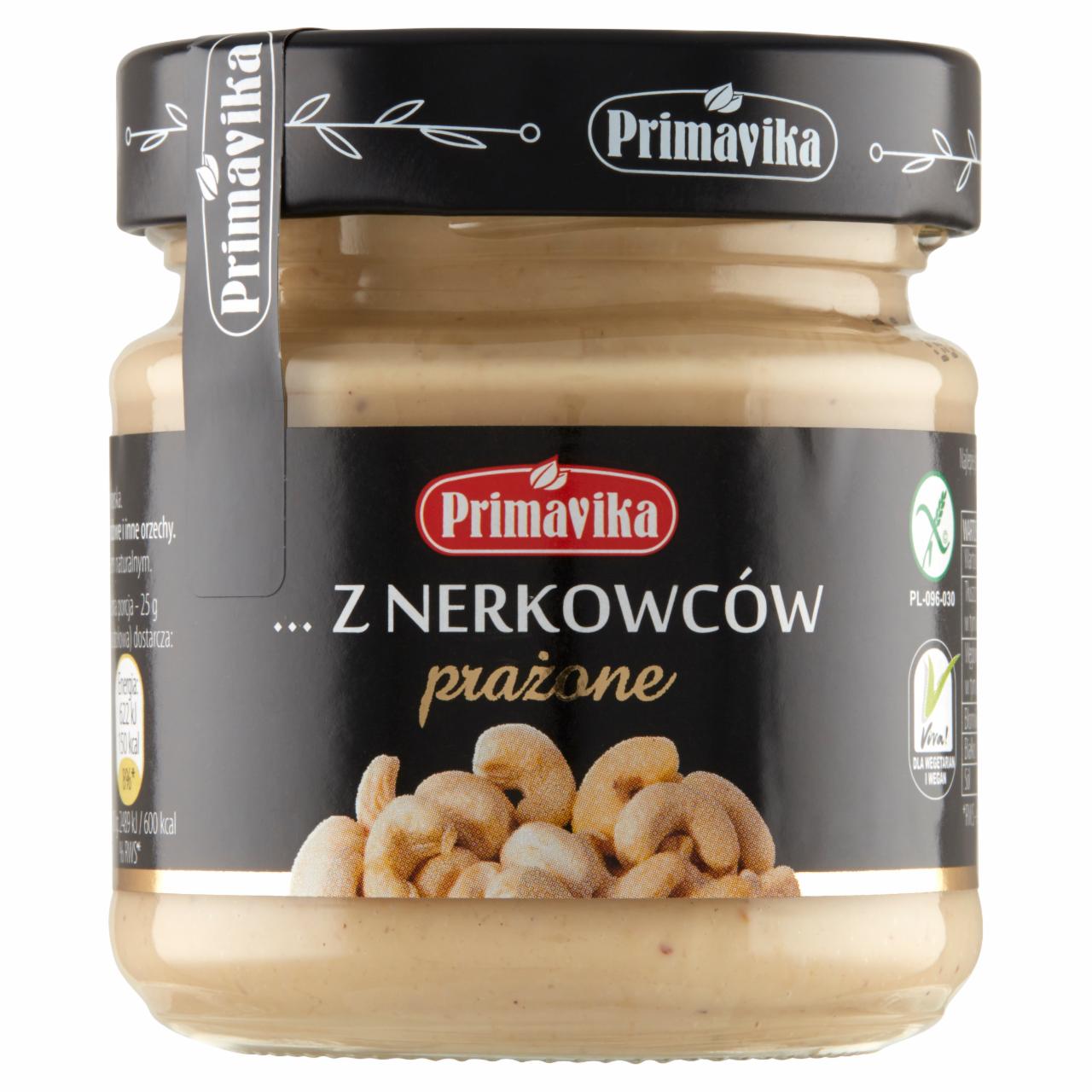 Zdjęcia - Primavika Pasta z prażonych orzechów nerkowca 185 g