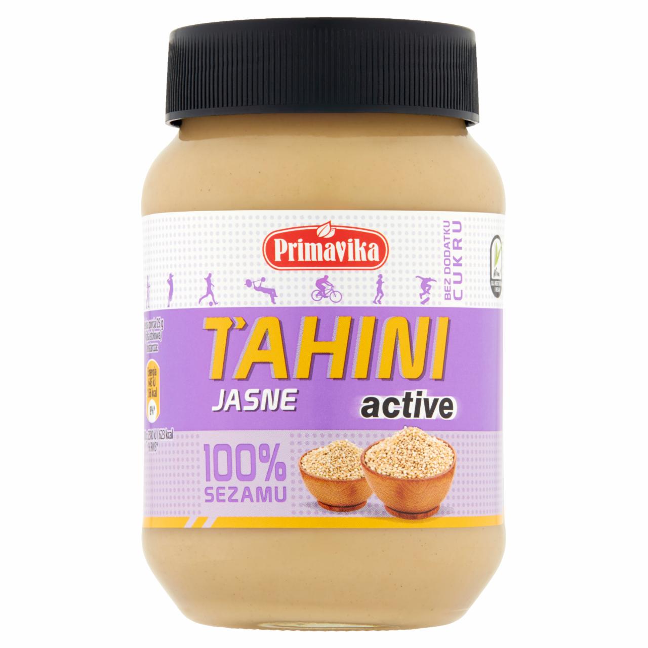 Zdjęcia - Primavika Tahini jasne active 460 g