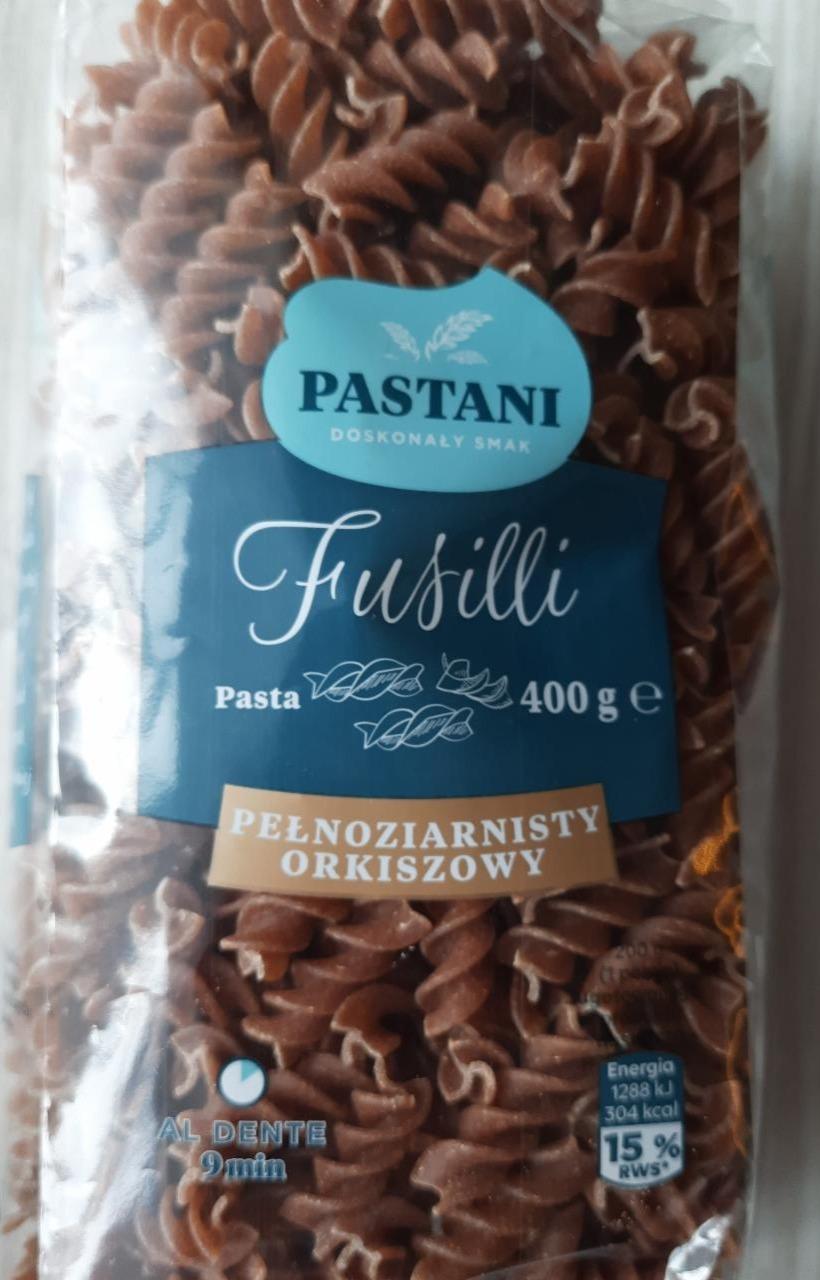 Zdjęcia - Makaron pełnoziarnisty orkiszowy Fusilli Pastani