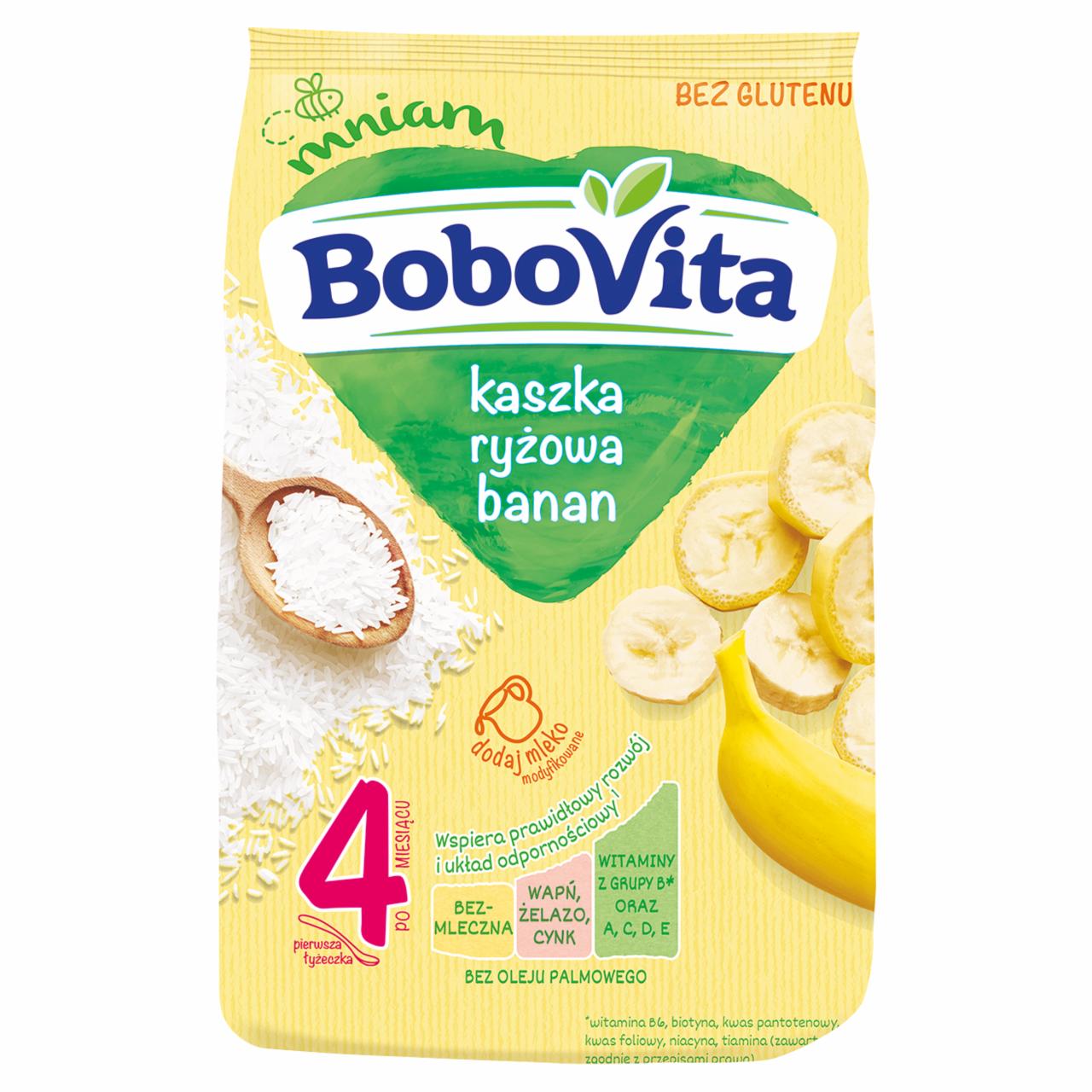 Zdjęcia - BoboVita Kaszka ryżowa banan po 6 miesiącu 180 g