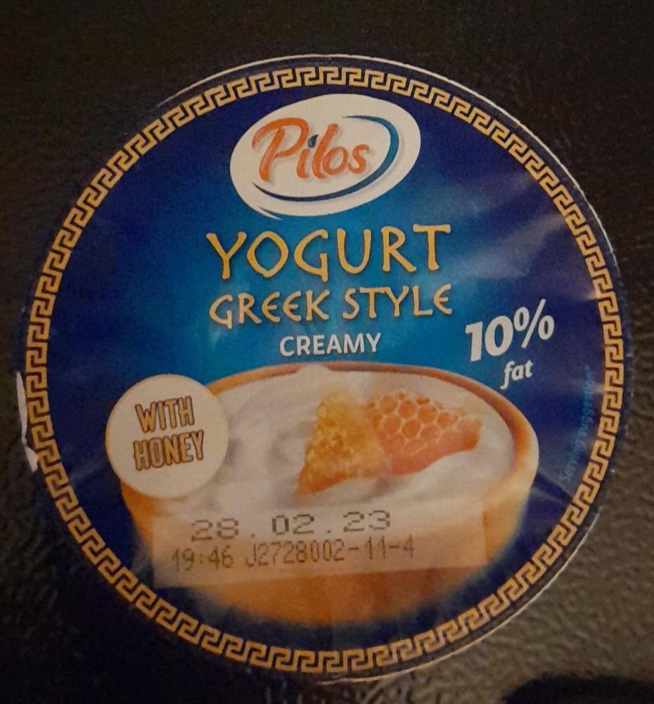 Zdjęcia - Jogurt w stylu greckim z miodem Pilos