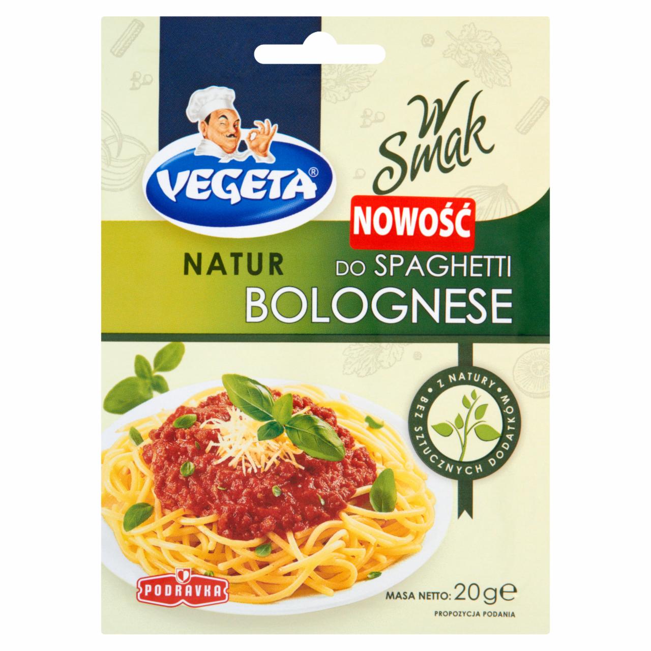 Zdjęcia - Vegeta Natur Do spaghetti bolognese Przyprawa 20 g