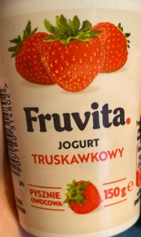 Zdjęcia - jogurt truskawkowy Fruvita
