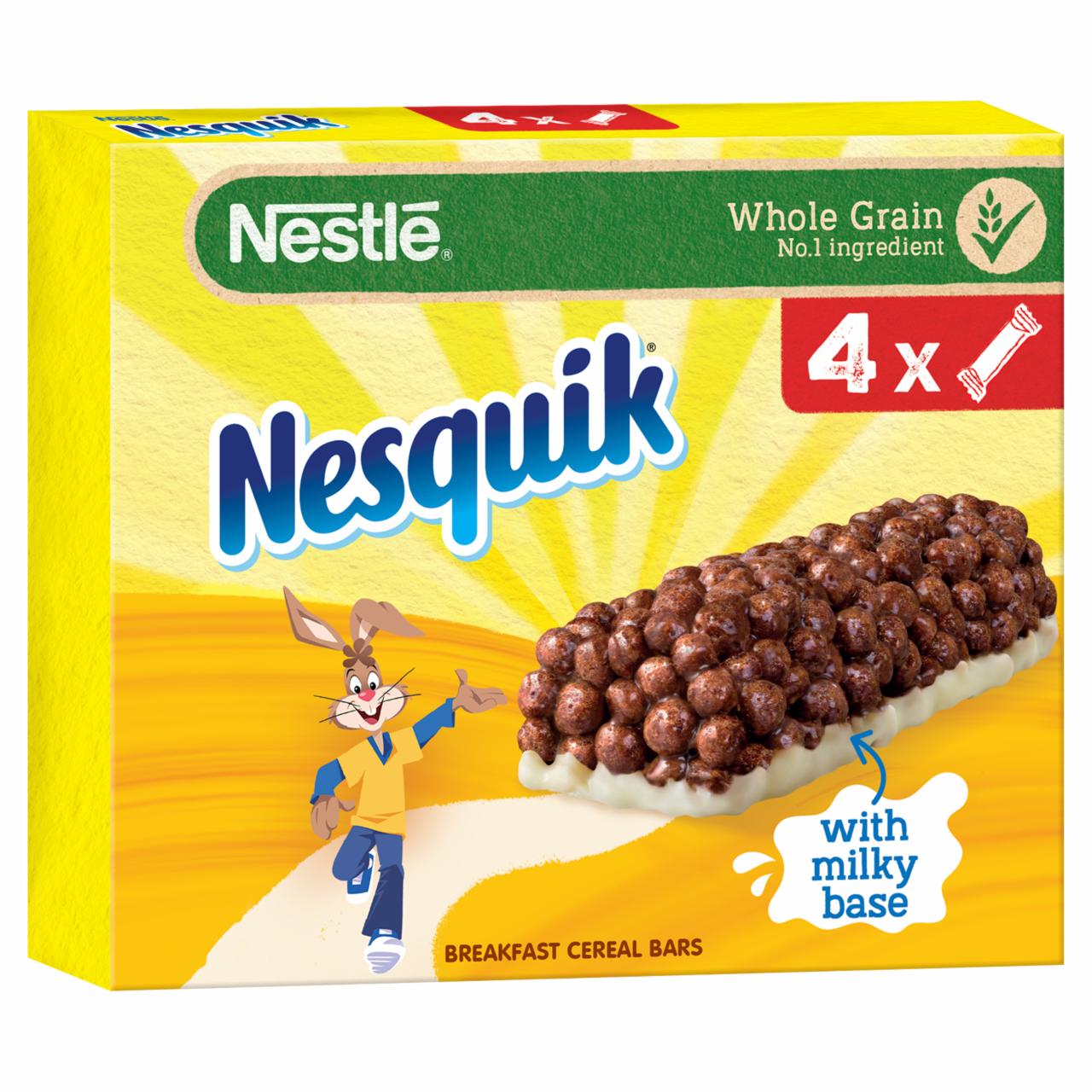 Zdjęcia - Nestlé Nesquik Batonik zbożowy 100 g (4 x 25 g)