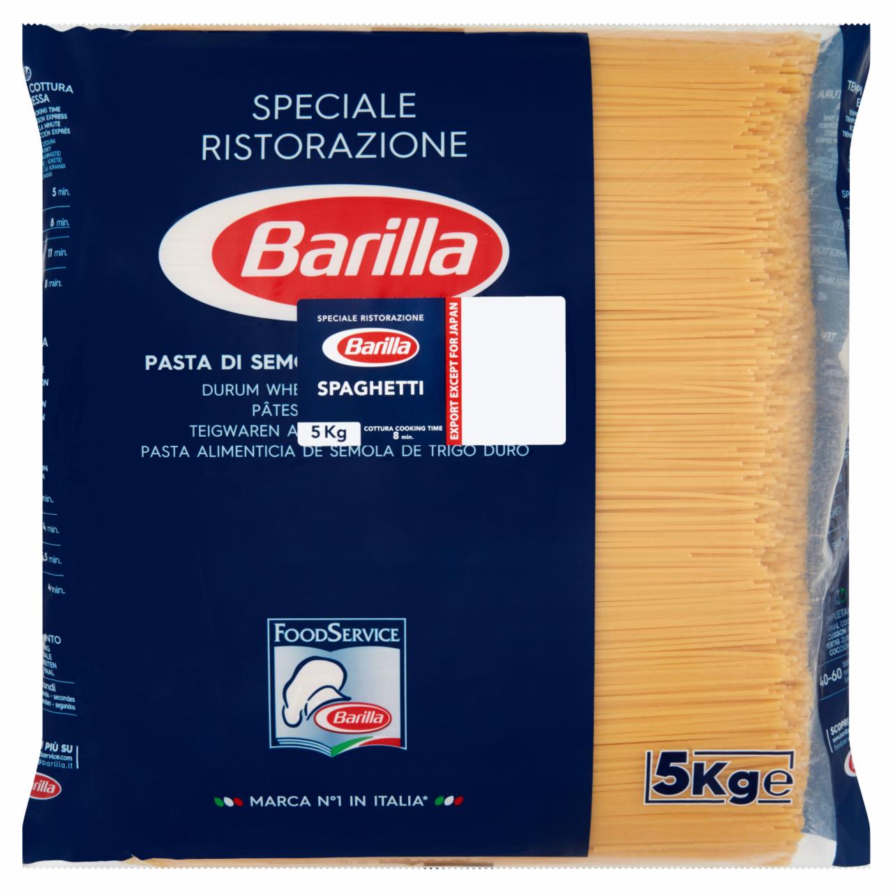 Zdjęcia - Barilla Makaron Spaghetti 5 kg