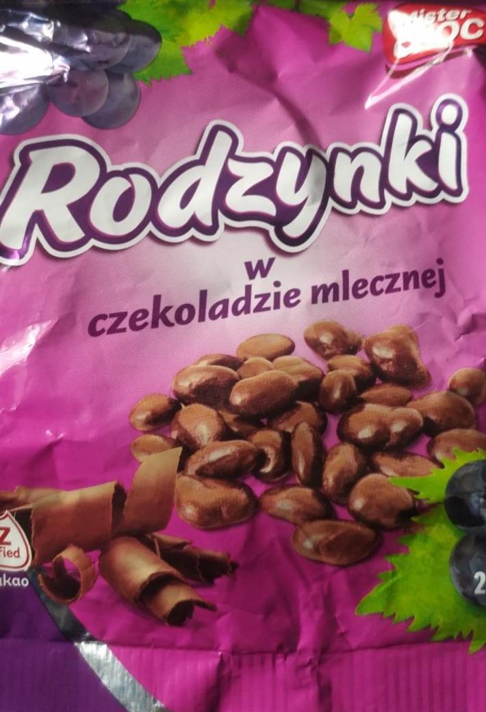 Zdjęcia - Rodzynki w czekoladzie mlecznej Mister Choc