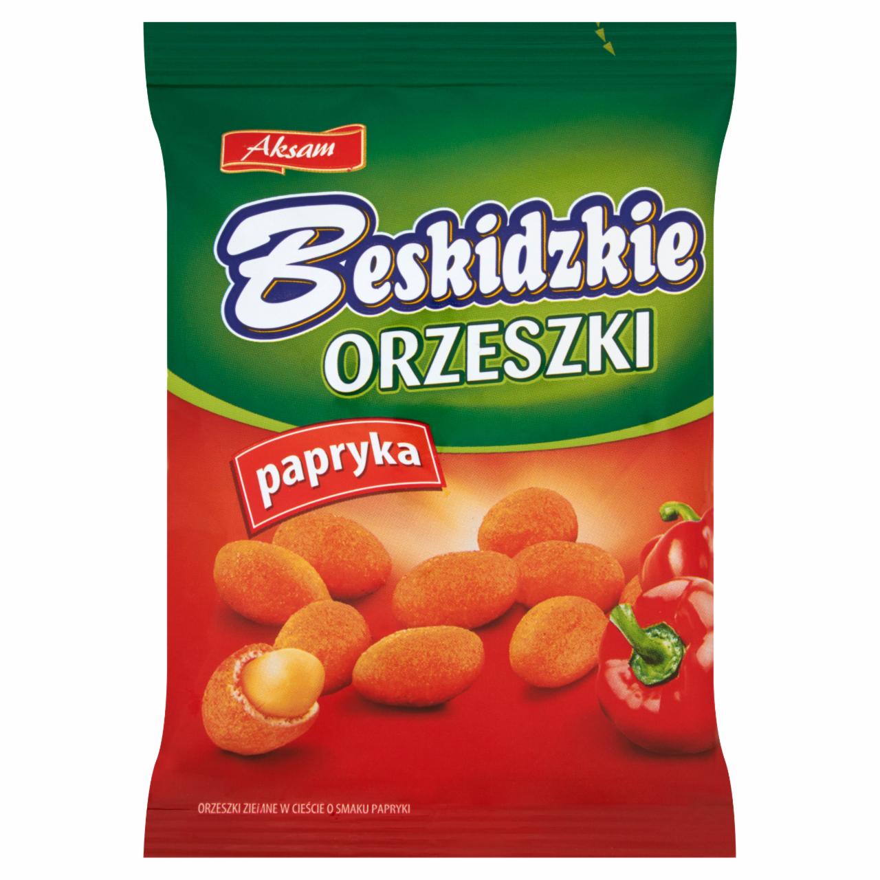 Zdjęcia - Aksam Orzeszki Beskidzkie papryka 70 g