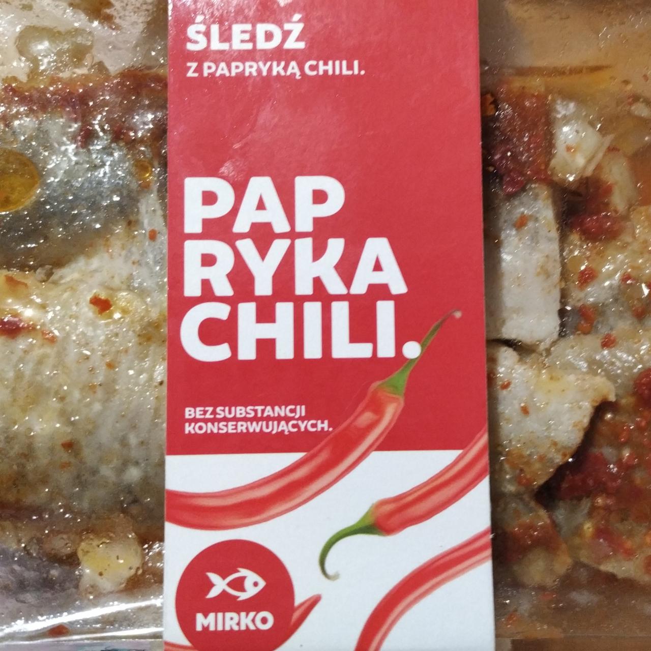 Zdjęcia - Śledź z papryką chilli Mirko