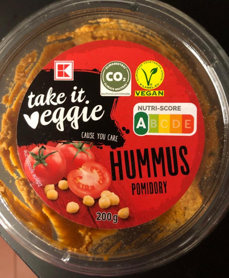 Zdjęcia - Hummus pomidory Take it veggie
