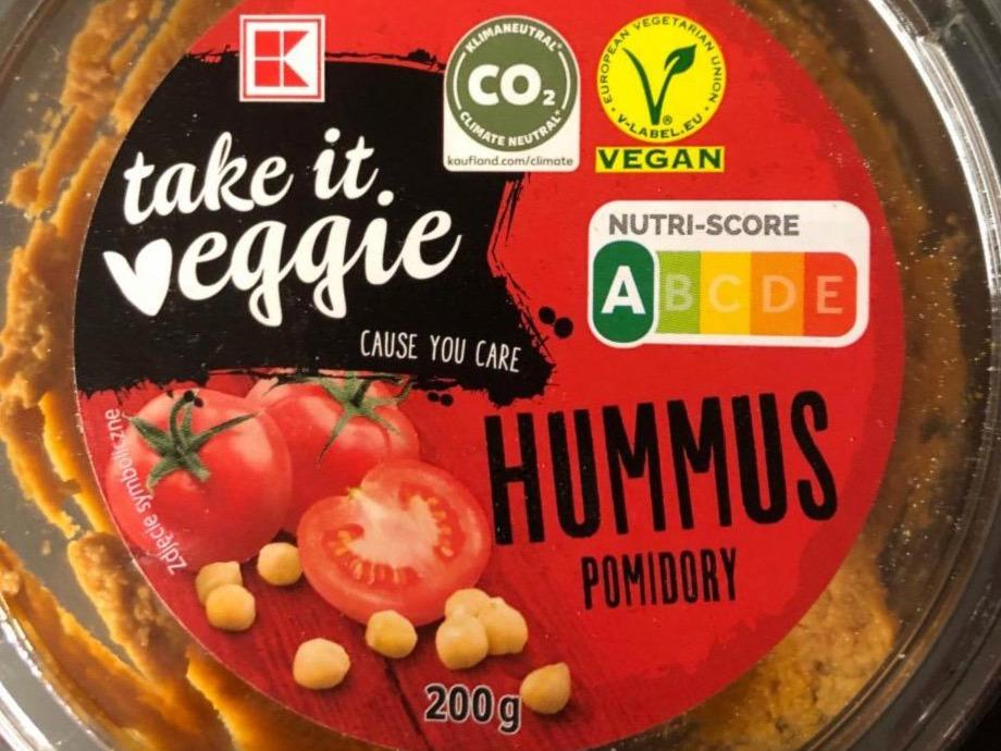 Zdjęcia - Hummus pomidory Take it veggie