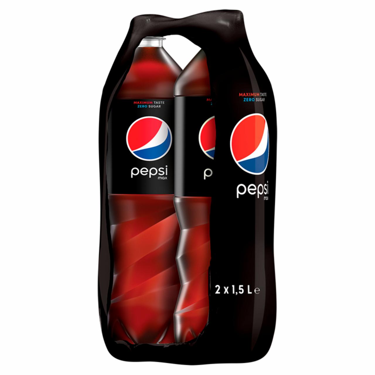 Zdjęcia - Pepsi Max Napój gazowany 2 x 1,5 l