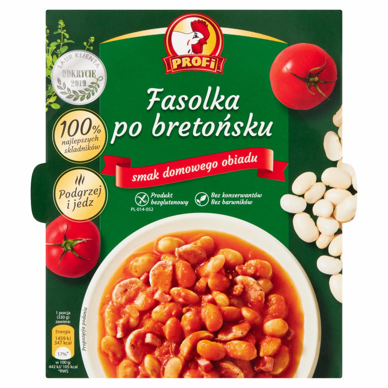 Zdjęcia - Profi Fasolka po bretońsku 330 g