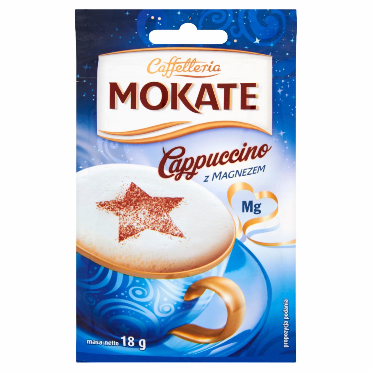 Zdjęcia - Mokate Caffetteria Cappuccino z magnezem 18 g