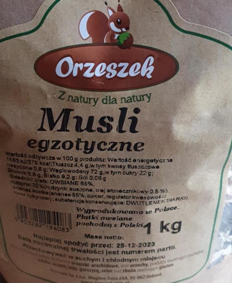 Zdjęcia - Musli egzotyczne Orzeszek