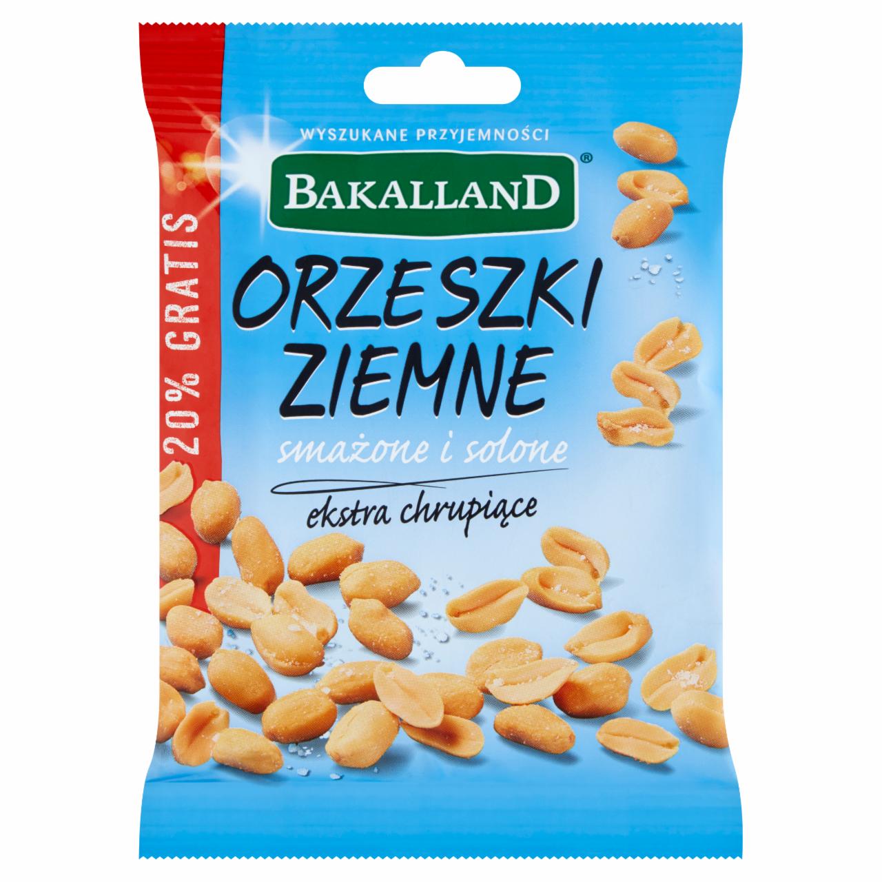 Zdjęcia - Bakalland Orzeszki ziemne smażone i solone 150 g