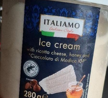 Zdjęcia - Lody o smaku ricotty i miodu Italiamo