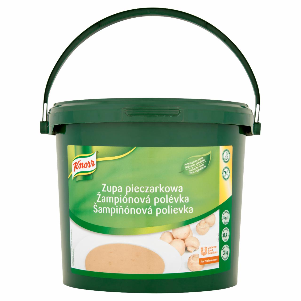 Zdjęcia - Knorr Zupa pieczarkowa 3 kg