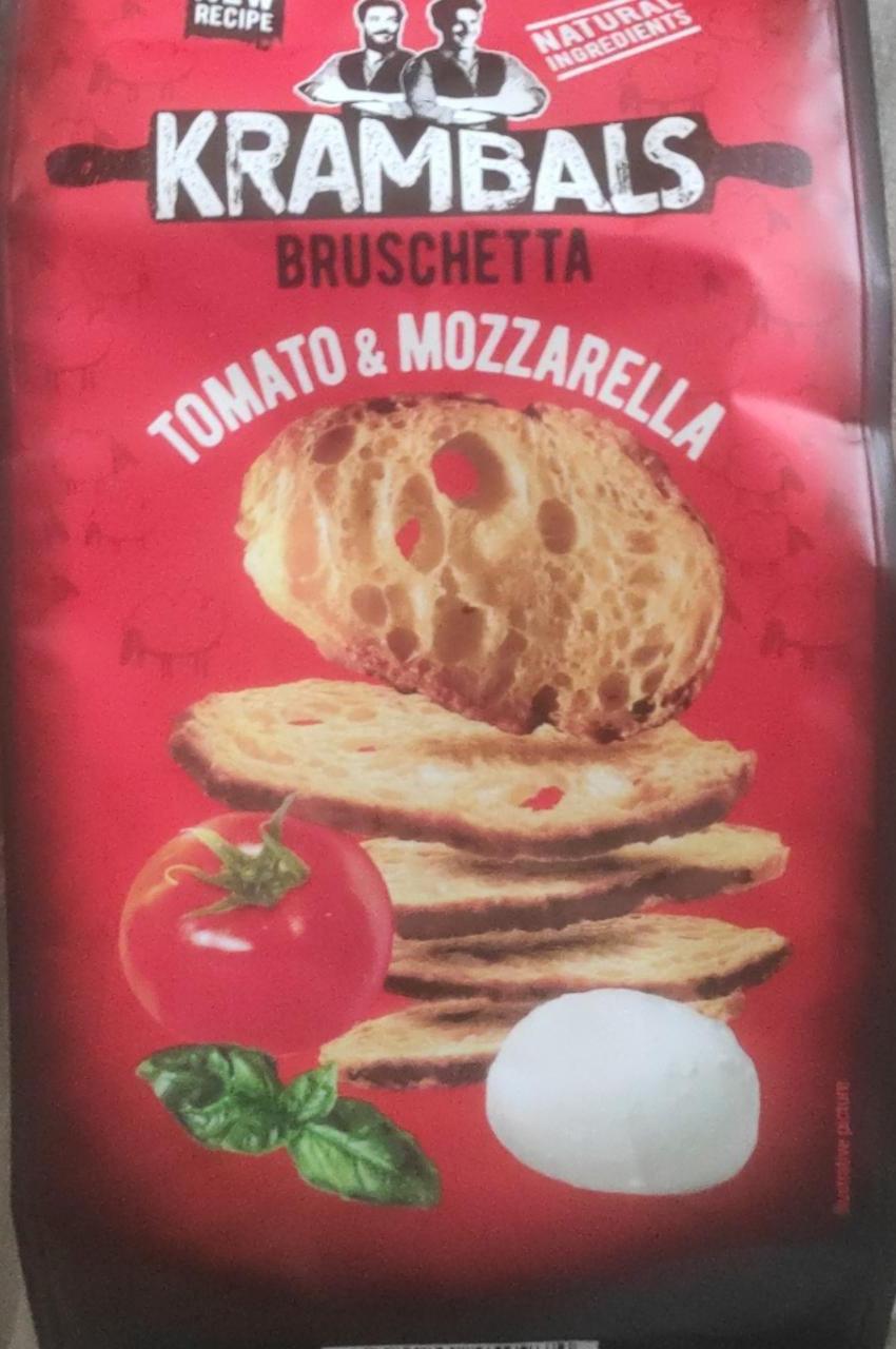 Zdjęcia - Bruschetta tomato & mozzarella Krambals