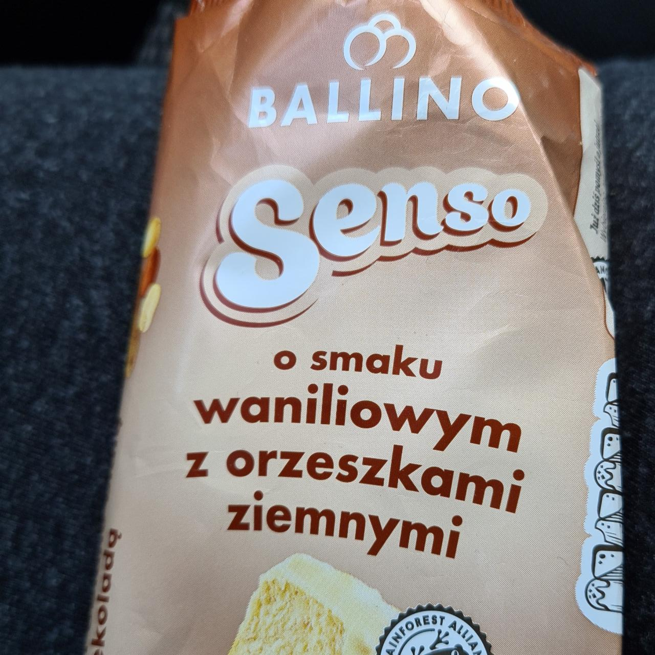 Zdjęcia - senso o smaku waniliowym z oreszkami ziemnymi Ballino