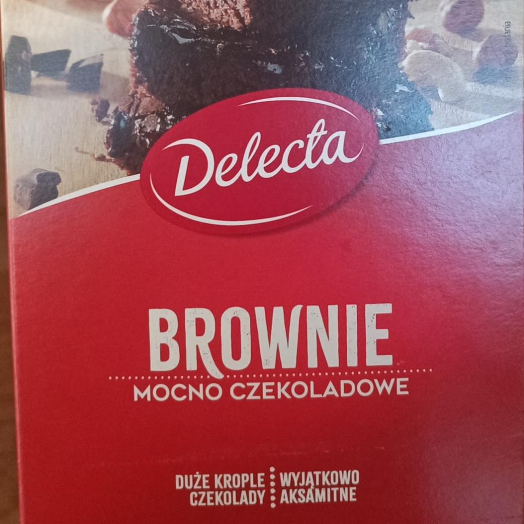Zdjęcia - Brownie Mocno czekoladowe Delecta