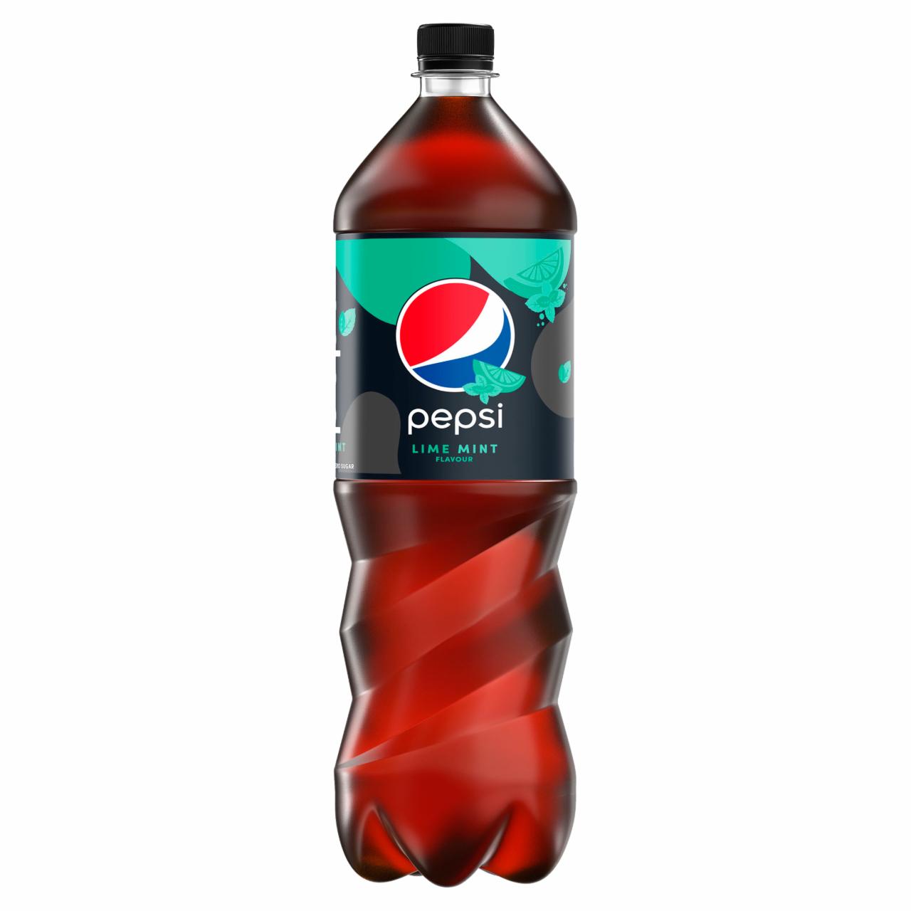 Zdjęcia - Pepsi Lime Mint Napój gazowany 1,5 l