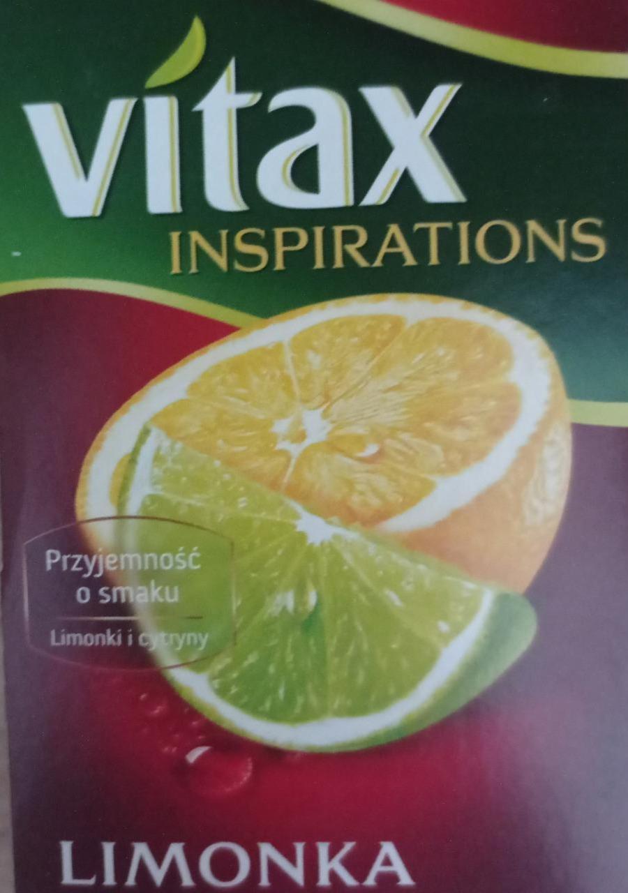 Zdjęcia - Inspiracje Herbatka owocowo ziołowa aromatyzowana o smaku limonki i cytryny Vitax