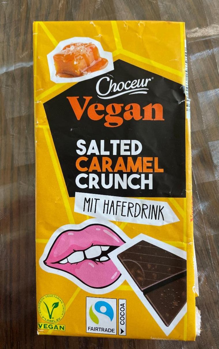 Zdjęcia - Vegan Salted caramel crunch mit haferdrink Choceur