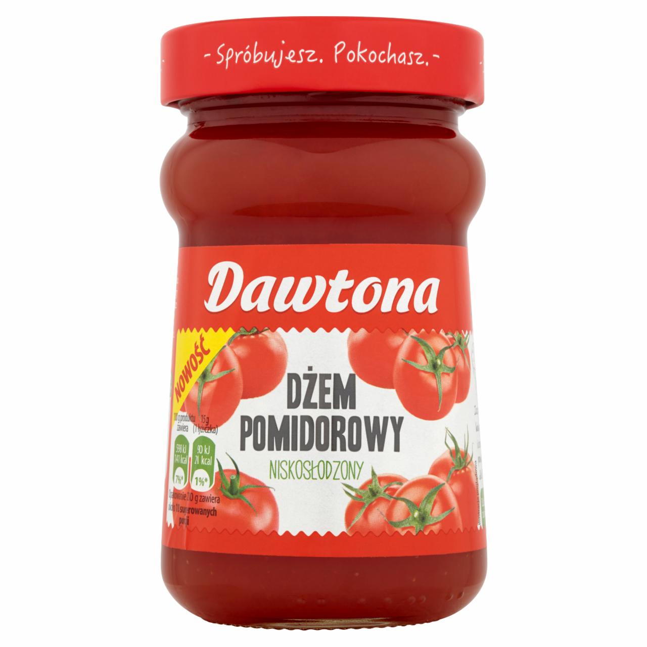 Zdjęcia - Dawtona Dżem pomidorowy niskosłodzony 280 g