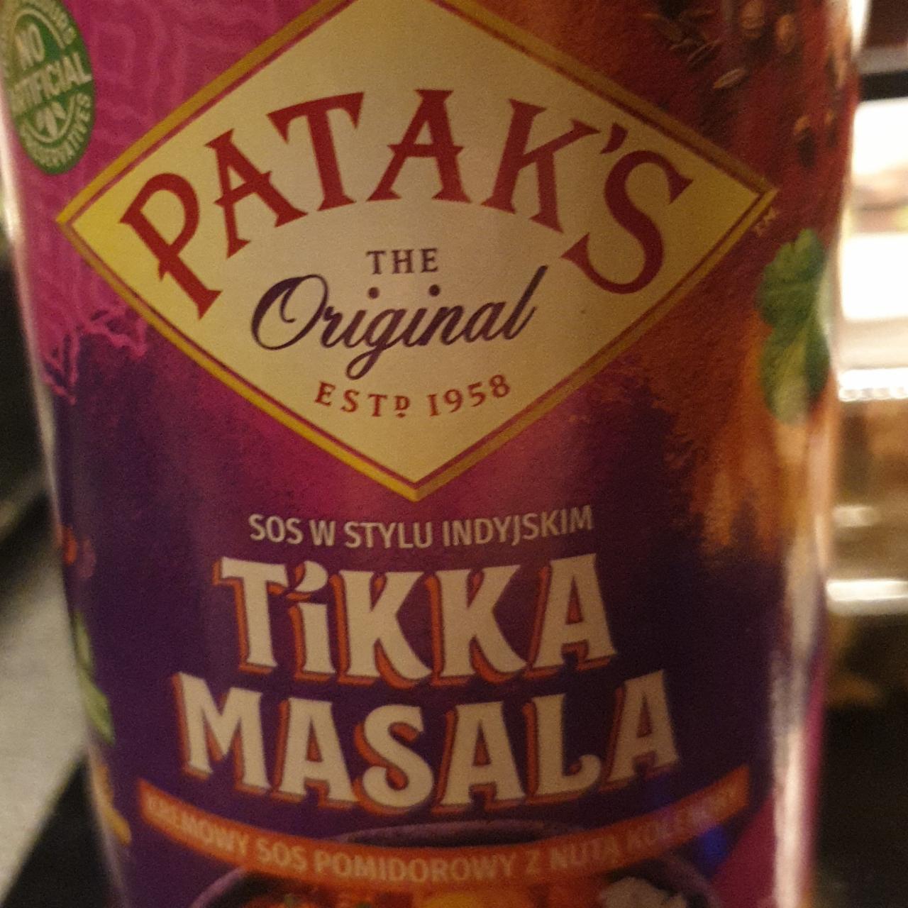 Zdjęcia - Tikka masala kremowy sos pomidorowy z nutą kolendry Patak's