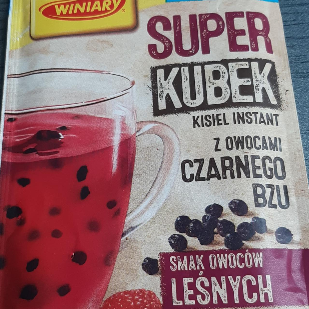 Zdjęcia - Super kubek kisiel instant z owocami czarnego bzu Winiary