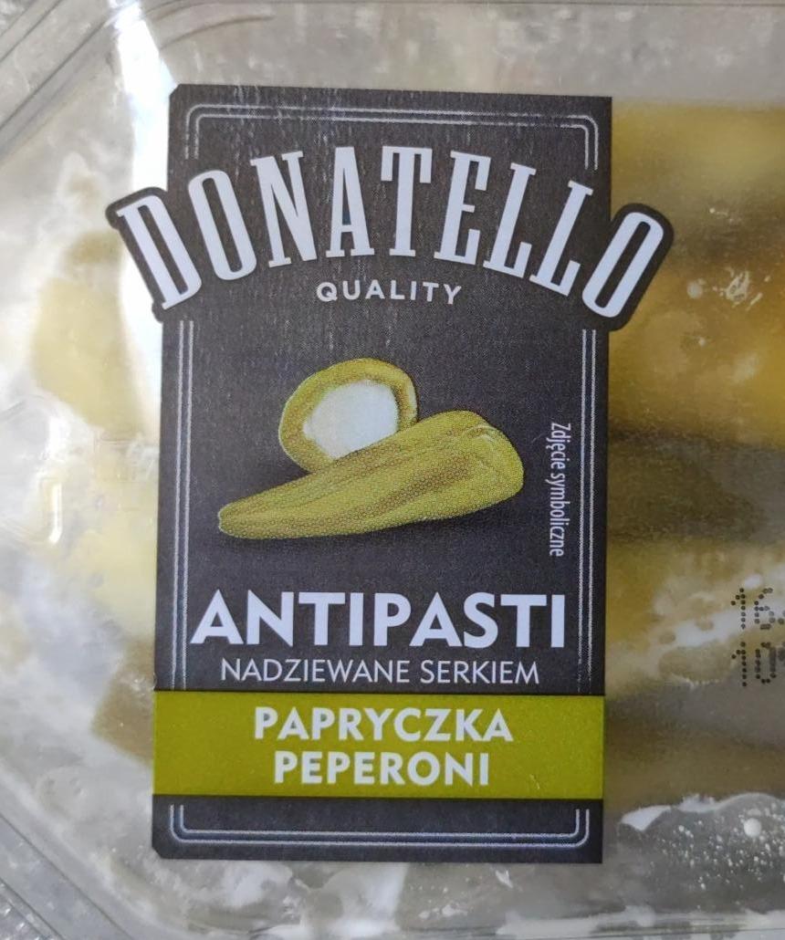 Zdjęcia - Antipasti nadziewane serkiem papryczka peperoni Donatello