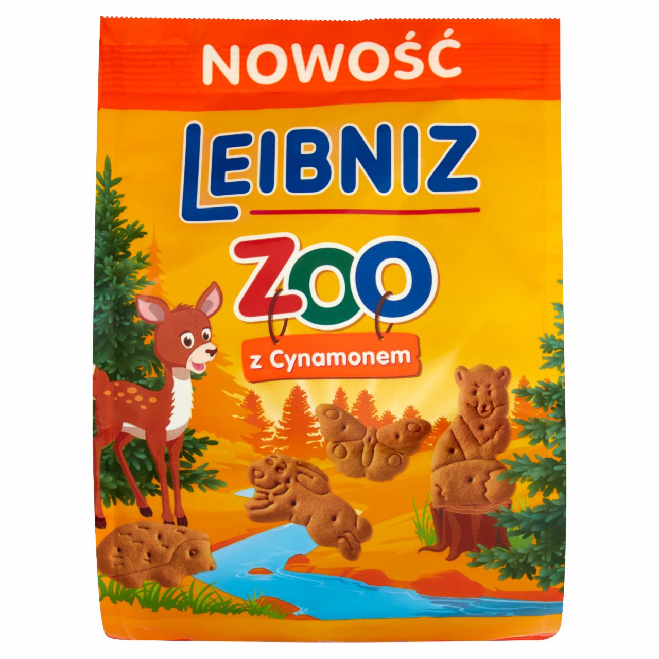 Zdjęcia - Leibniz ZOO Herbatniki z cynamonem 100 g