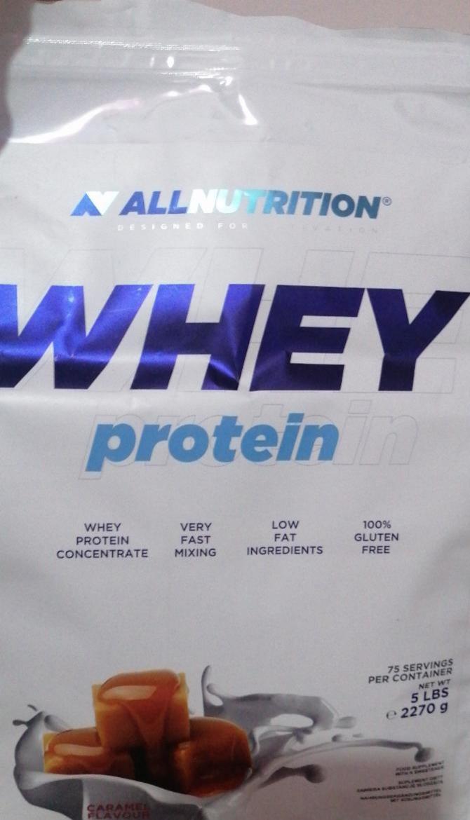 Zdjęcia - Whey protein karmel Allnutrition