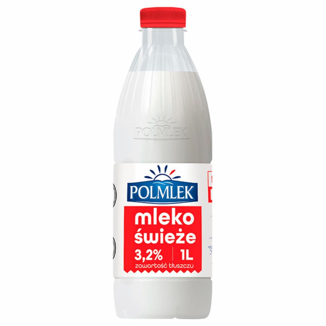 Zdjęcia - Polmlek Mleko świeże 3,2% 1 l