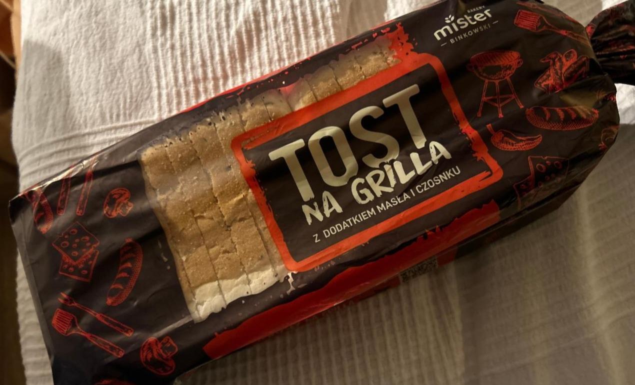 Zdjęcia - Tost Na Grilla z dodatkiem masła i czosnku Mister Binkowski