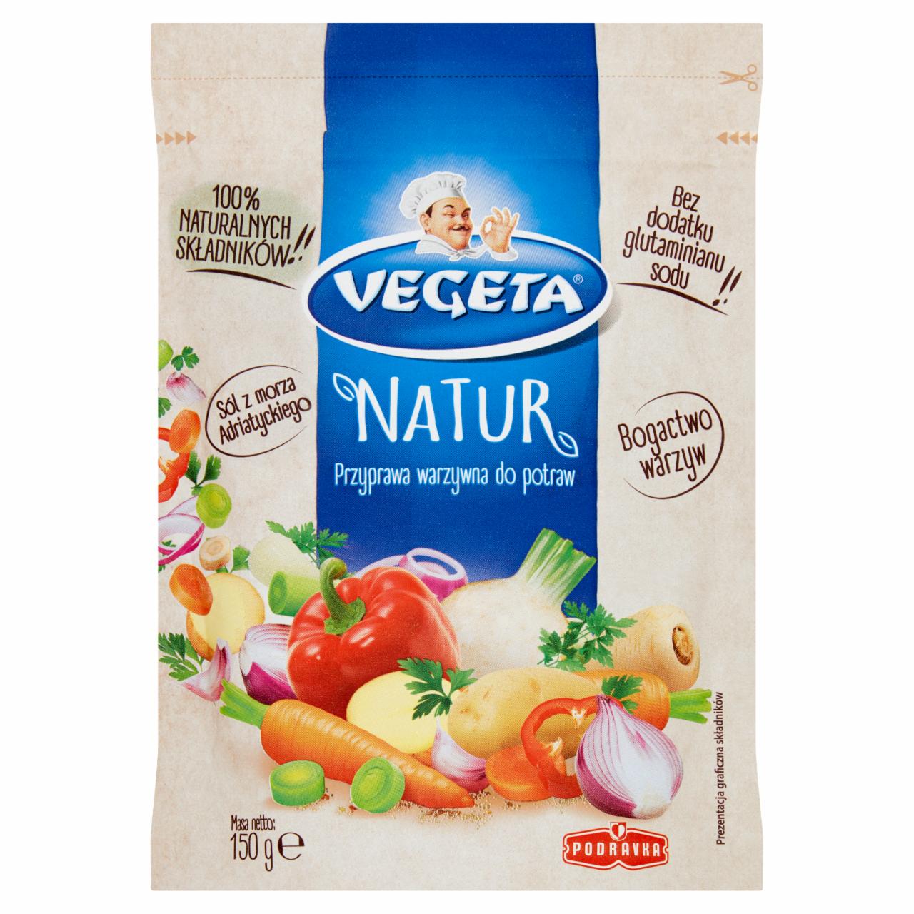 Zdjęcia - Vegeta Natur Przyprawa warzywna do potraw 150 g