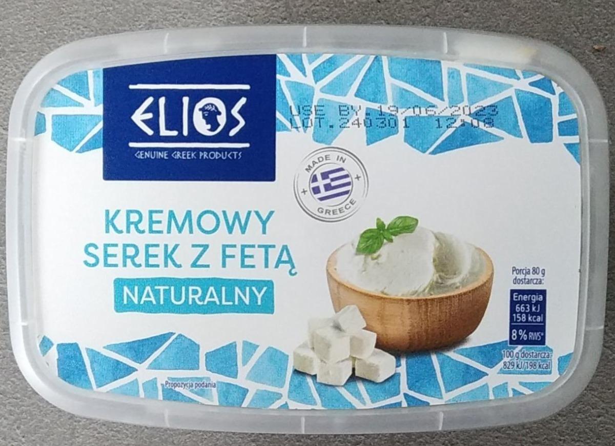 Zdjęcia - Kremowy serek z fetą Naturalny Elios