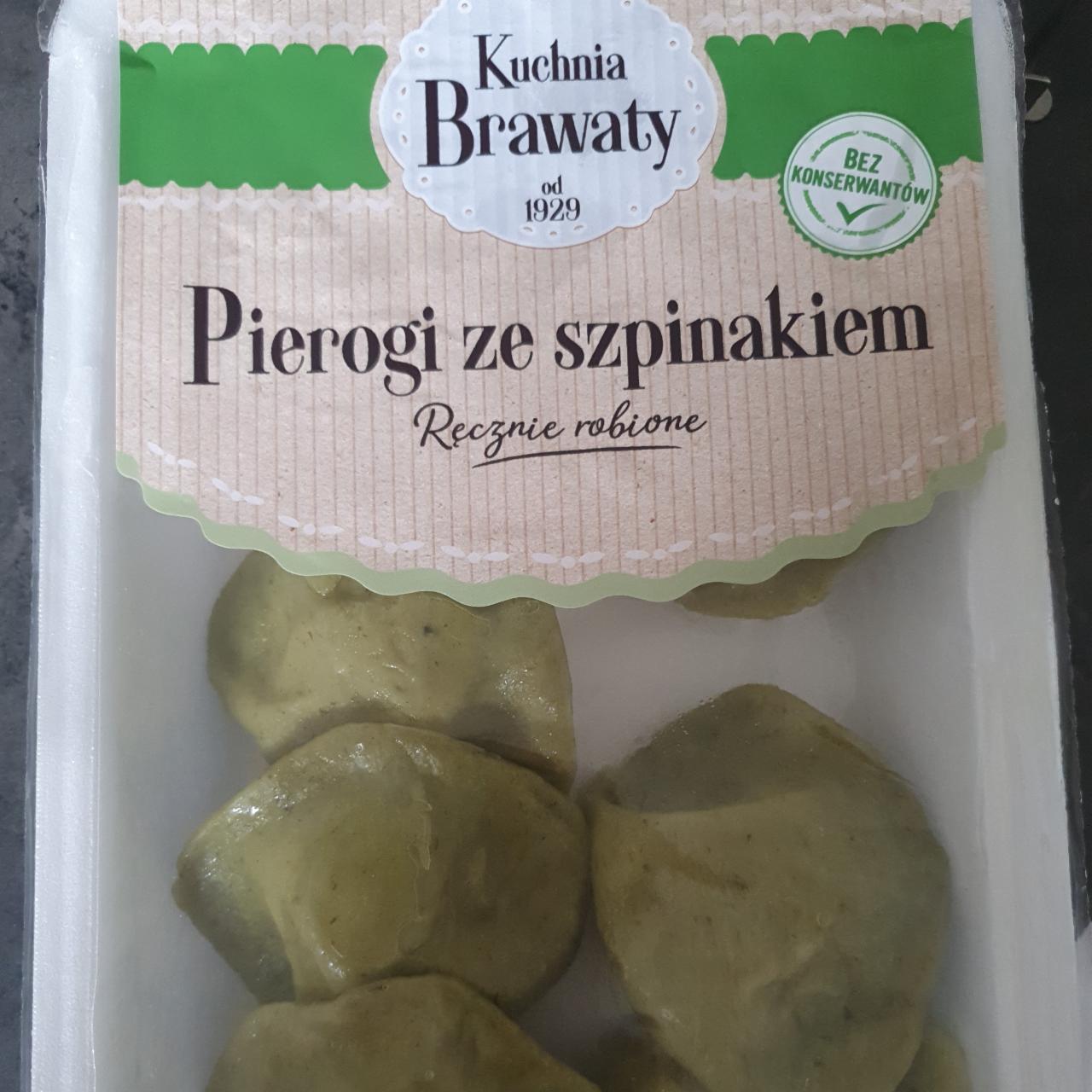 Zdjęcia - Pierogi ze szpinakiem Kuchnia Brawaty