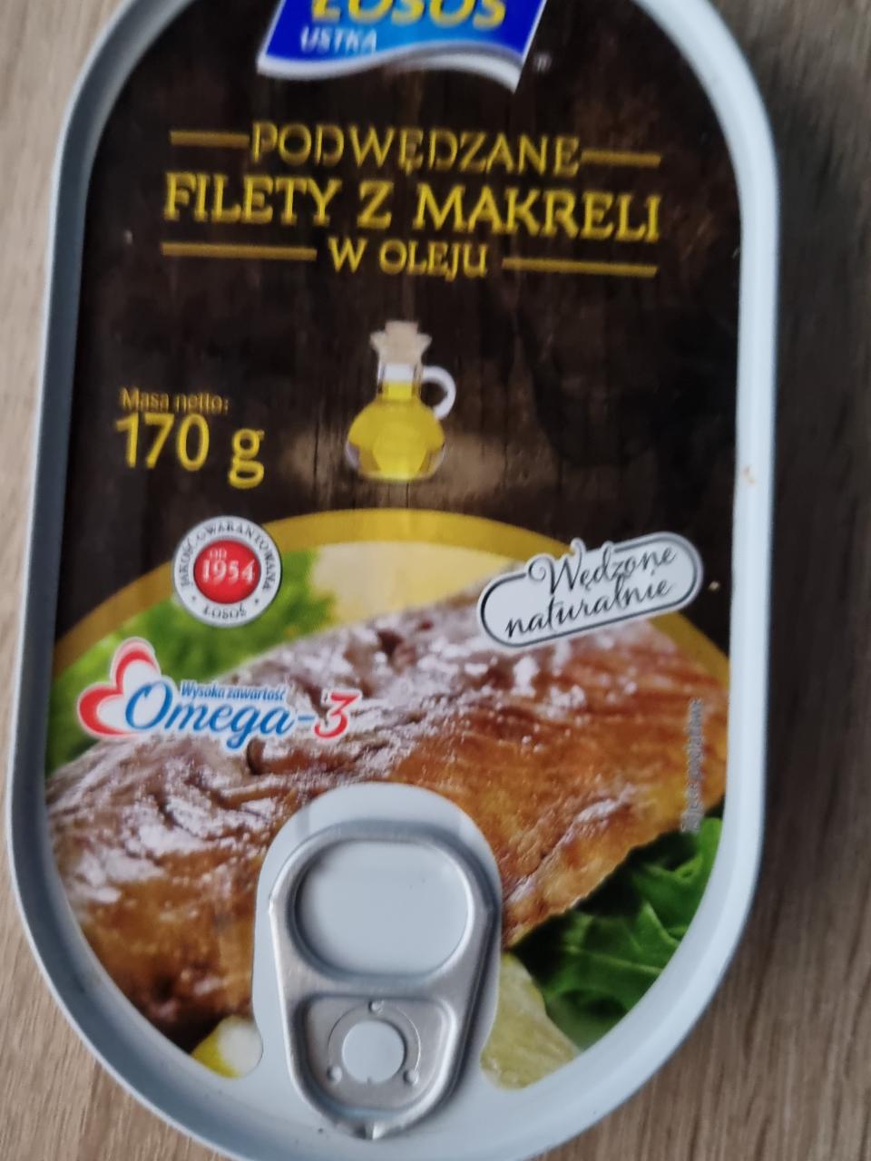 Zdjęcia - Podwędzane filety z makreli Łosoś