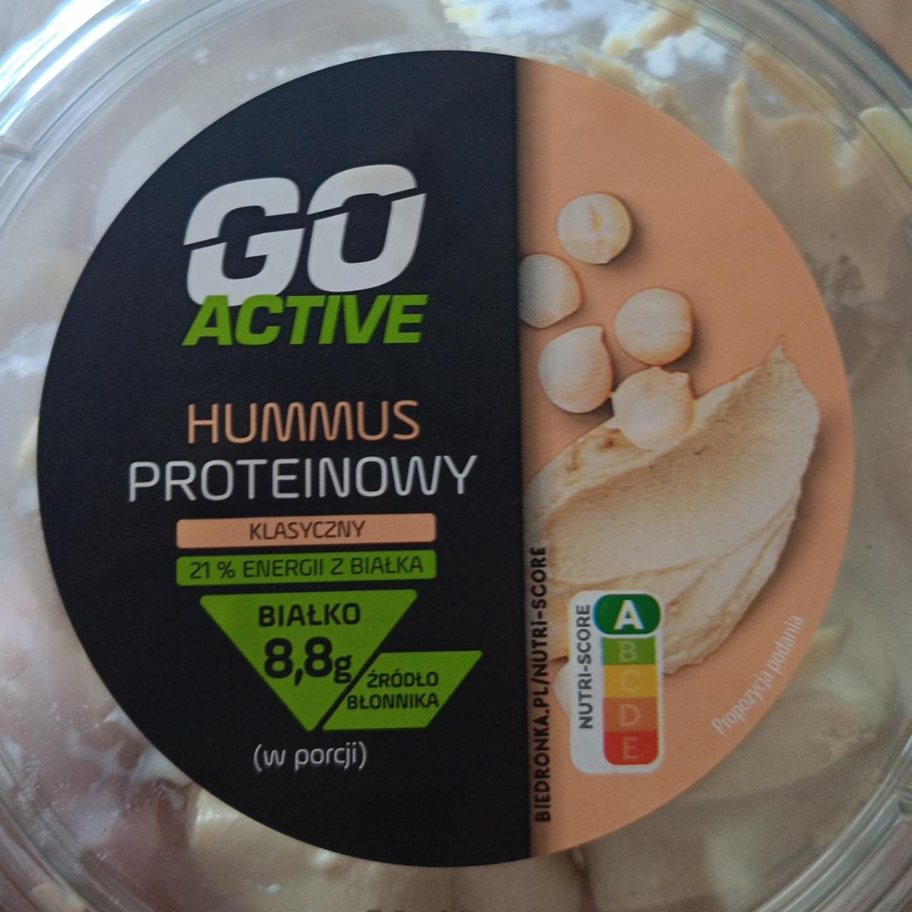 Zdjęcia - Hummus proteinowy klasyczny go active