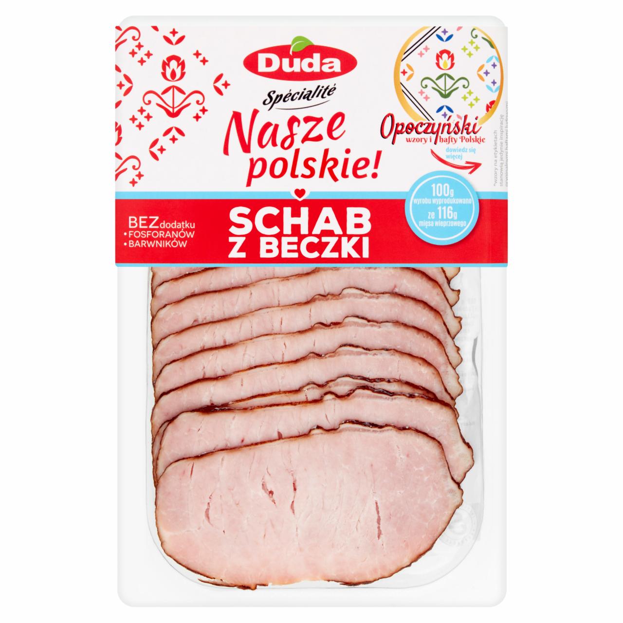 Zdjęcia - Duda Spécialité Nasze polskie! Schab z beczki 100 g