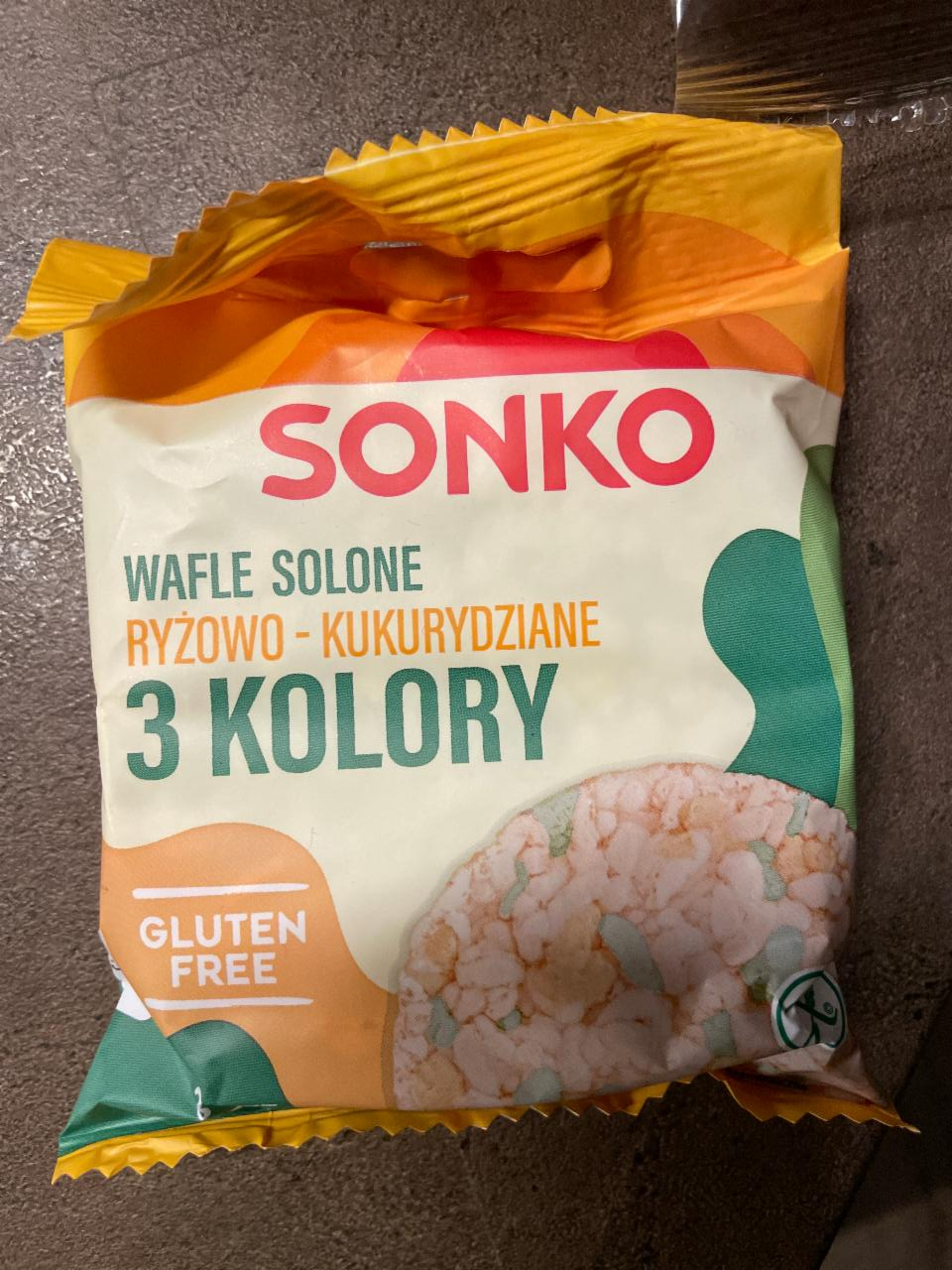 Zdjęcia - Sonko Wafle ryżowo-kukurydziane 3 kolory 20 g (3 sztuki)